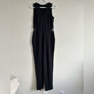 French Connection  Black  Sleeveless Jumpsuit